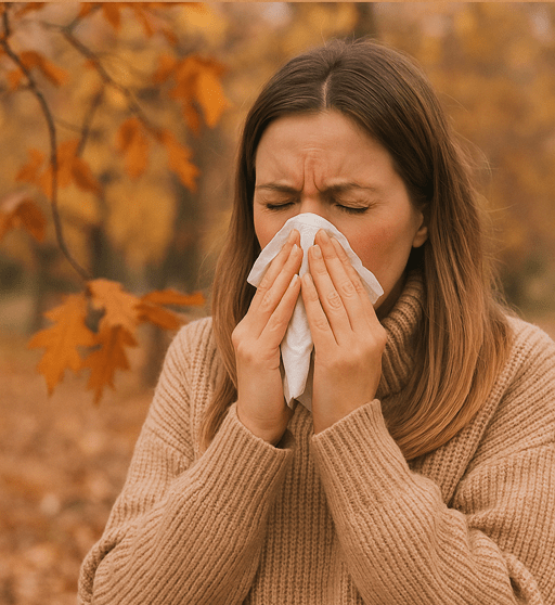 Como o fim do verão e a chegada do outono afetam os pacientes com rinite alérgica?